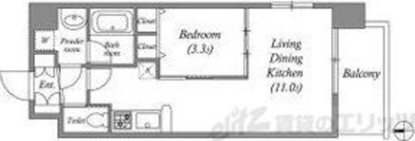 ラルテ中津の物件間取画像